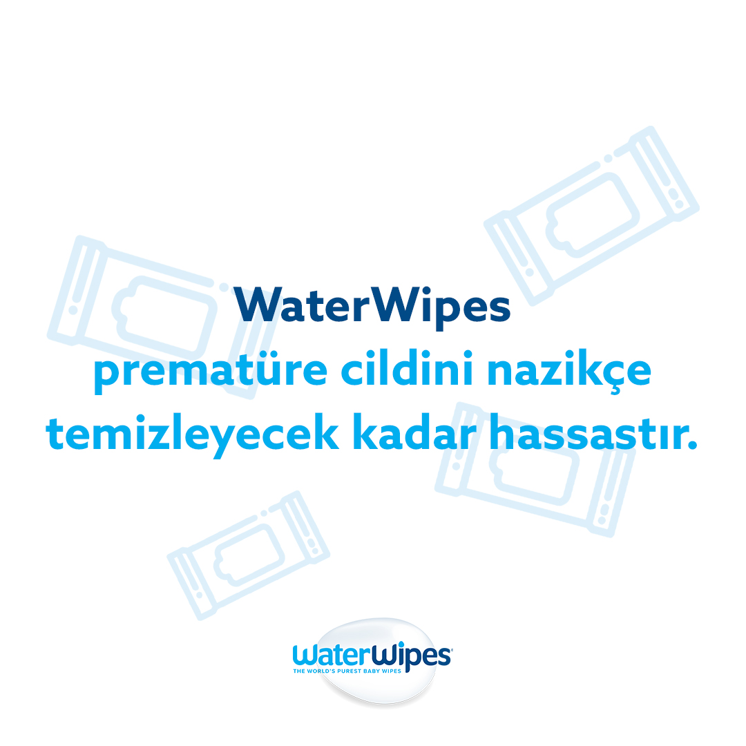 WaterWipes Orjinal Bebek Mendilleri (4x60) 240 adet