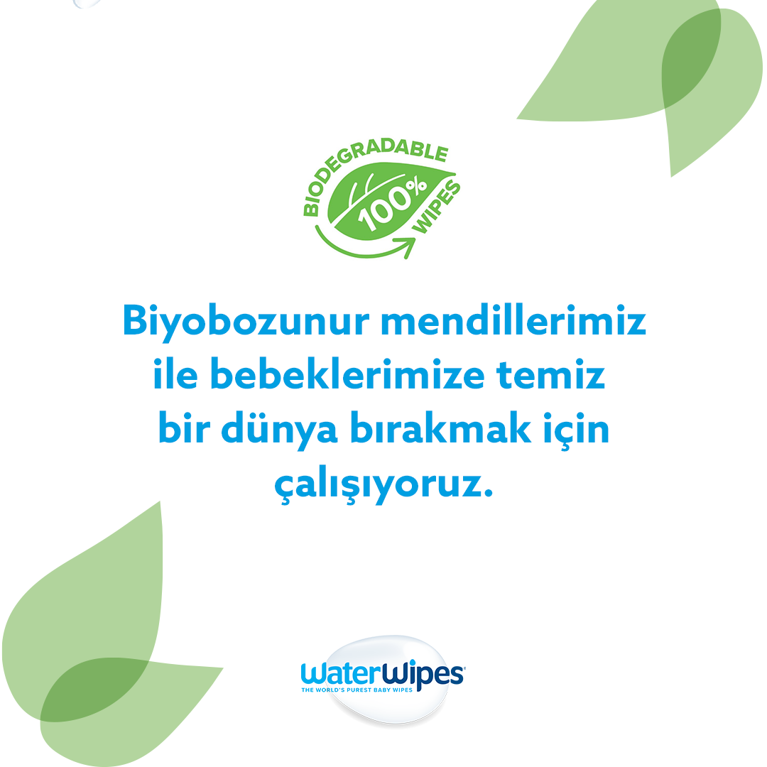 WaterWipes Orjinal Bebek Mendilleri (12x60) 720 adet